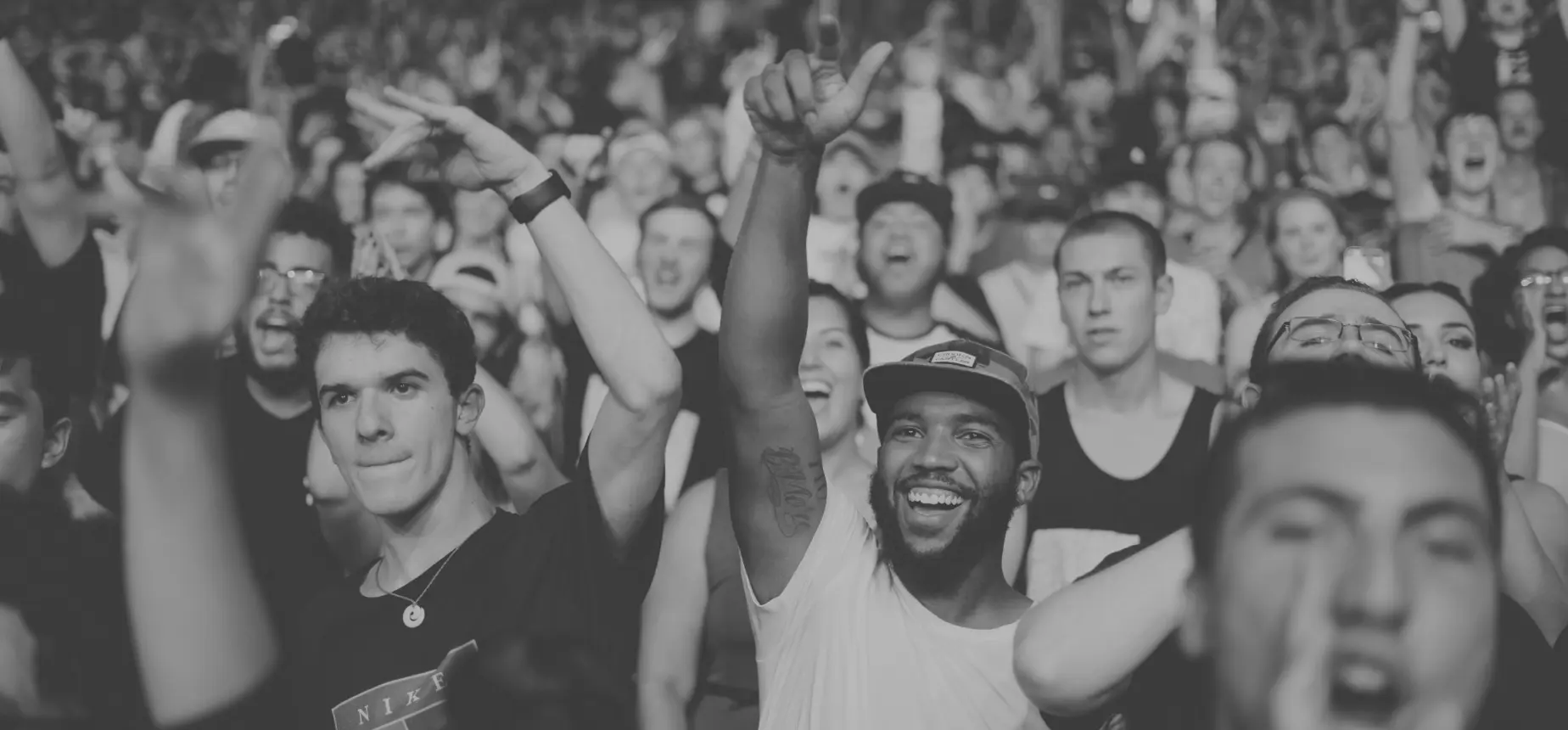 Concert crowd