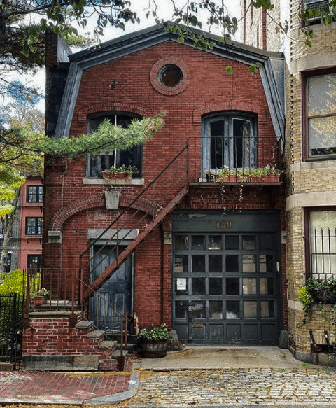 a photo of a brick house